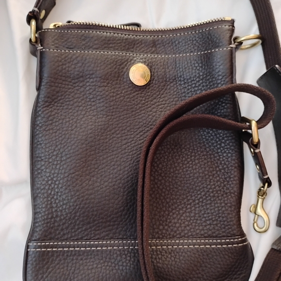 Coach Dark Brown Leather Bag